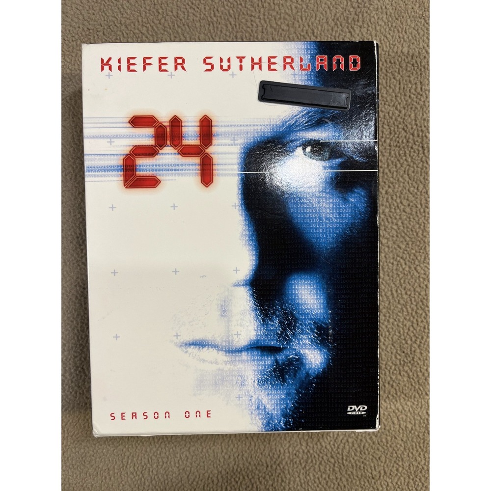 24 Complete Season 1 DVD 2009 6-Disc Set TV Series Kiefer Sutherland